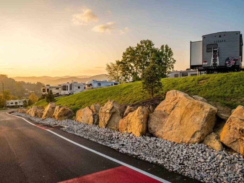 Camping near Fairmont WV with RV sites and open space